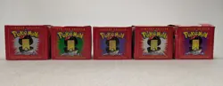 1999 Burger King Pokemon 23K Gold Plated Card Set of 5 Red Box Sealed Charizard - Image 3