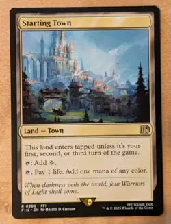 MTG - Starting Town - FIN (NM+) - Image 1