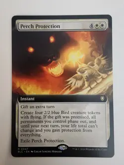 MTG Perch Protection - NM/M Extended Art BLC - Image 3