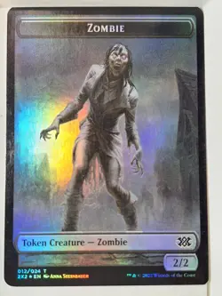 Treasure/Zombie - Foil Token - Magic the Gathering MTG Nice! - Image 2