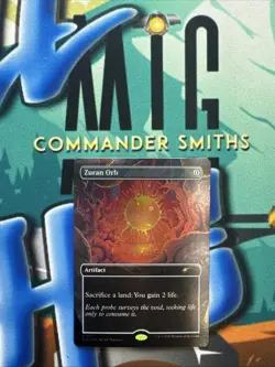 Zuran Orb ✨ Borderless GALAXY FOIL ✨ MTG NM Secret Lair (2111) - Image 1