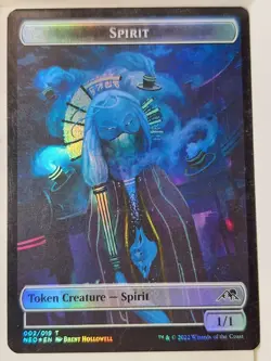 Treasure/Spirit - Foil Token - Magic the Gathering MTG Nice! - Image 2