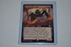 MTG magic EDGE OF ETERNITIES eoc DEPTHSHAKER TITAN #029 rare EXTENDED ART - Image 1