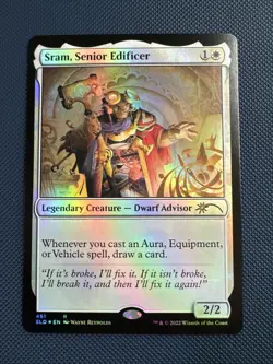MTG Sram, Senior Edificer - Secret Lair Drop Series (SLD) NM Foil - Image 1