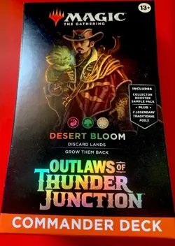1 x Desert Bloom - Commander Deck - Outlaws of Thunder Junction - MTG - Image 1