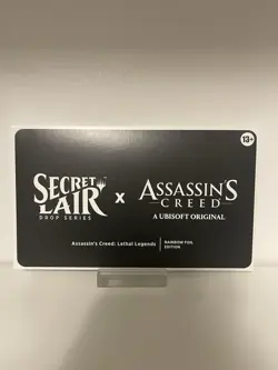 MTG Secret Lair (Assassin's Creed Lethal Legends Rainbow Foil) Brand New Sealed - Image 1