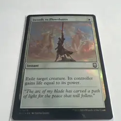 Swords to Plowshares Ripple Foil M3C 0173 NM MTG Magic - Image 1
