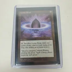 Lotus Petal Tempest MTG Magic the Gathering MP - Image 1