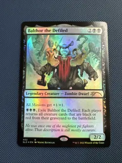 MTG Balthor the Defiled - Secret Lair Drop Series (SLD) NM Foil - Image 1