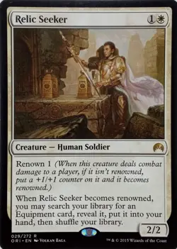 029/272 RELIC SEEKER RARE MAGIC ORIGINS MTG CARD - Image 1