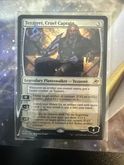 Tezzeret, Cruel Captain Edge of Eternity Mythic Rare 002 Pack Fresh MTG - Image 1