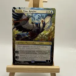 MTG NM Borderless Teferi, Time Raveler BLC #0092 - Image 1