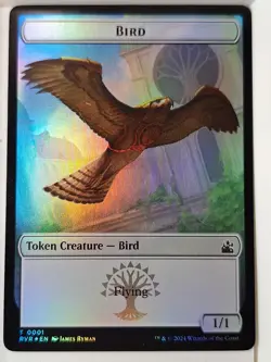 Sphinx/Bird - Foil Token - Ravnica Remastered - Magic the Gathering MTG Nice! - Image 2