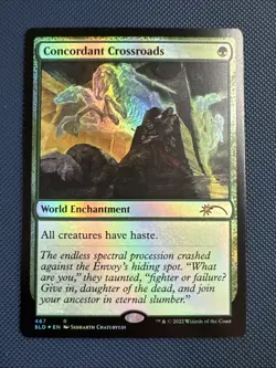 MTG Concordant Crossroads - Secret Lair Drop Series (SLD) NM Foil - Image 1