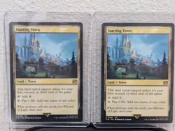 Starting Town x2, Final Fantasy Magic The Gathering MtG - Image 1