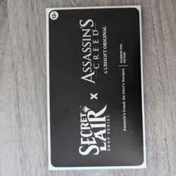Magic the Gathering MTG Secret Lair x Assassins Creed: Da Vincis Designs Foil! - Image 1