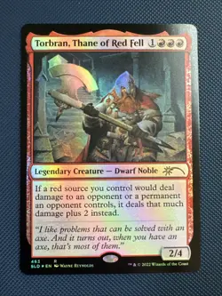MTG Torbran, Thane of Red Fell (463) - Secret Lair Drop Series (SLD) NM Foil - Image 1