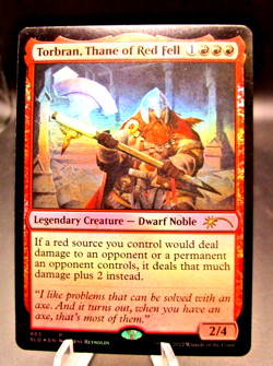 MTG Torbran, Thane of Red Fell (463) - Secret Lair Drop Series (SLD) NM Foil - Image 1