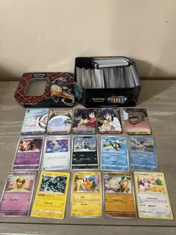 Pokemon/ Anime Mix Bulk Lot Of About 500 Cards/No Energy/Trainers - Image 1