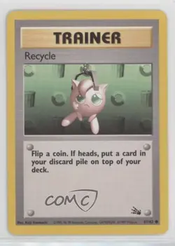 Recycle Pokemon Fossil #61 1999 4v9 - Image 1