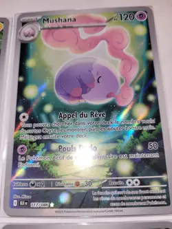 Lot 4 Cartes Pokemon Emolga AR 112 /086 + 3 Foudre Noire EV10.5 FR - Image 3