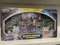 Pokemon Kanto Power Collection Box Mewtwo-EX Slowbro-EX XY Evolutions TCG 820650809446 - Image 1