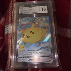 Pokemon TCG Celebrations Pikachu VMAX 007 CGC 10 Gem Mint Flying Pikachu - Image 1