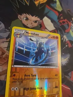 Pokemon Mienshao - 57/111 - Reverse Holo - XY Furious Fists LP - Image 3