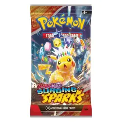 Pokemon TCG Surging Sparks SV08 Booster Pack (Includes Free Shipping) - Image 1