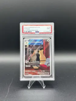2024 Pokemon Shrouded Fable Persian Illustration Rare! PSA 9! MINT! CLEAN! 78/64 - Image 1