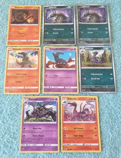 SALANDIT & SALAZZLE BUNDLE OF POKEMON CARDS - Image 1