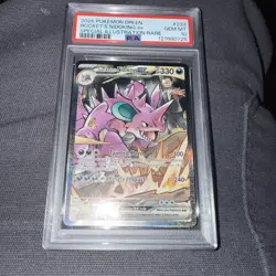 PSA 10 Destined Rivals Team Rockets Nidoking Ex SIR 233/182 Pokemon 2025 - Image 1