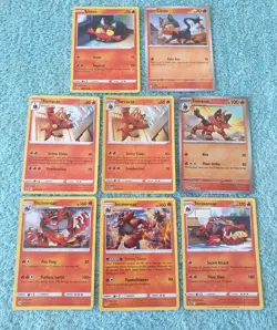 LITTEN, TORRACAT, & INCINEROAR BUNDLE OF POKEMON CARDS - Image 1