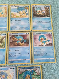 PANPOUR & SIMIPOUR BUNDLE OF POKEMON CARDS - Image 3
