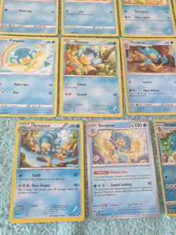 PANPOUR & SIMIPOUR BUNDLE OF POKEMON CARDS - Image 4