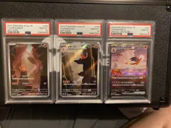 PSA 10 Charizard SAR 201/165 Charmander Charmeleon Set Pokemon 151 Japanese - Image 1