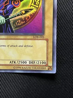 Dark Magician LOB-005 1st Edition Ultra Rare KONAMI Asia English Yugioh - Image 4