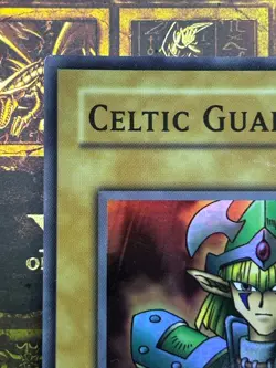 Yugioh Celtic Guardian LOB-007 Super Rare 1st Edition Vintage - Image 2