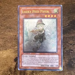 Yugioh Lucky Pied Piper TAEV-EN021 1st Edition Ultimate Rare Konami NM - Image 1