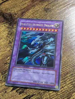 Yugioh Blue-Eyes Ultimate Dragon JMP-EN005 Ultra Rare Limited Edition NM - Image 3