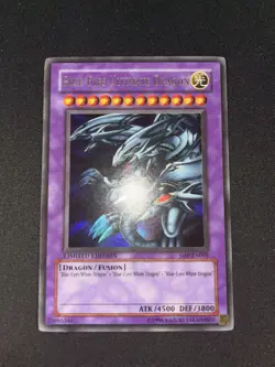 Yugioh Blue-Eyes Ultimate Dragon JMP-EN005 Ultra Rare Limited Edition NM - Image 1