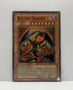 YUGIOH BERSERK DRAGON DCR-EN019 SUPER - Image 1