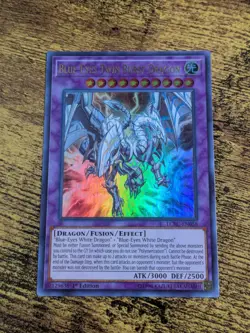 Yugioh Blue-Eyes Twin Burst Dragon LCKC-EN058 1st Edition Ultra Rare NM - Image 1