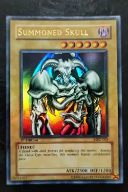 [Excellent] Summoned Skull Ultra Rare MRD-003 1st Old Asia English Yugioh - Image 1