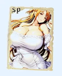 Waifu Anime Cards TCG | Asuna - Sword Art Online [ METAL CARD ] limited 196/200 - Image 1