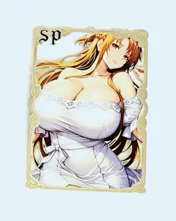 Waifu Anime Cards TCG | Asuna - Sword Art Online [ METAL CARD ] limited 196/200 - Image 2