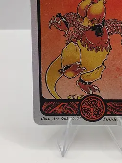 Pokai Gaku - Magmar 126/152 Rare Holo Card - Custom Fan Art - Image 3