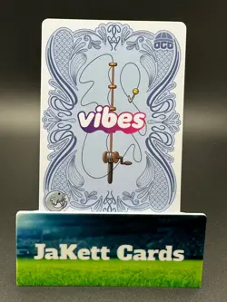Vibes TCG 2025 National NSCC Promo Card - Be A Lil Evil - Pudgy Penguins Mantel - Image 2