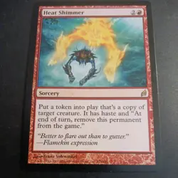 Mtg Heat Shimmer Lorwyn NM Magic Card Rare - Image 1