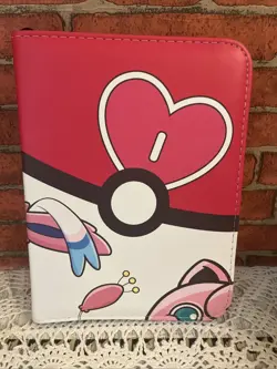 Pokemon Binder Trading Card Holder Album Book 480 Card Holder Free Cards - Image 1